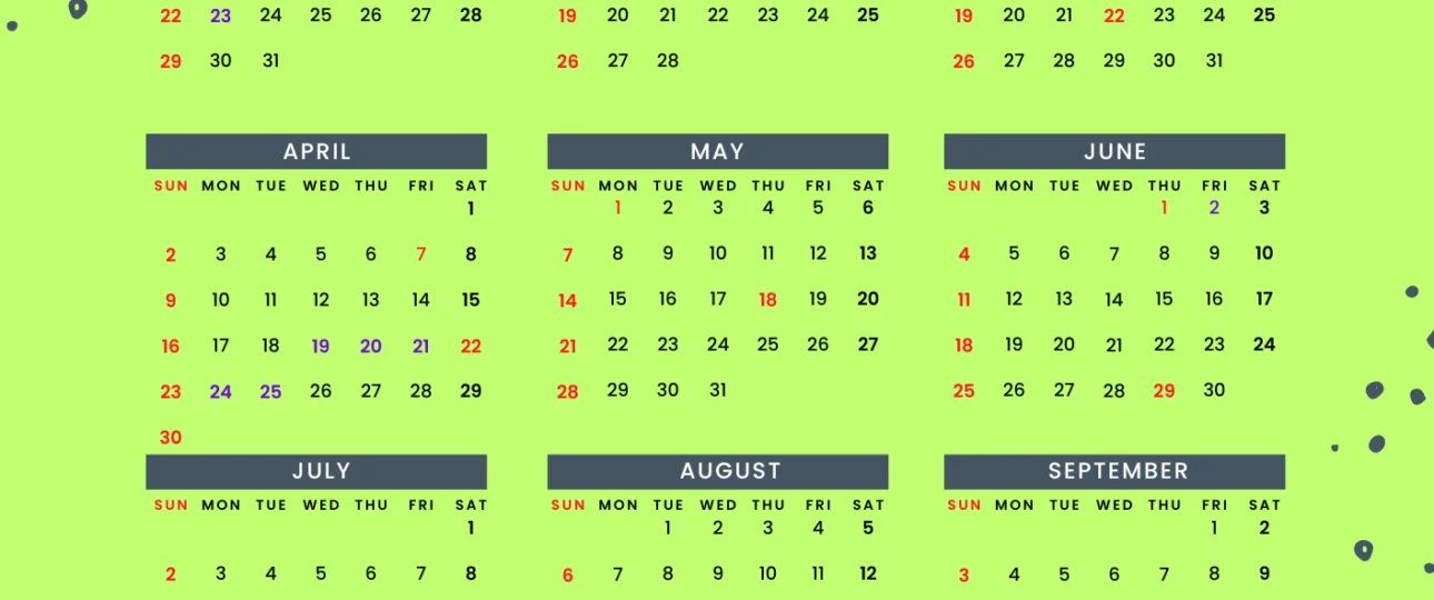 Calender Cuti, Cuti Bersama 2023