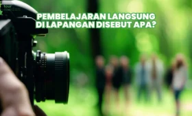 pembelajaran langsung di lapangan disebut apa?