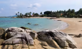 pantai rambak kepulauan bangka belitung
