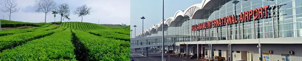 Kebun Teh, dan bandara
