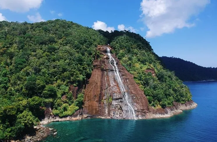 Mursala Air Terjun di Medan Sumatera Utara