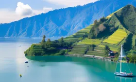 Ilustrasi Danau Toba