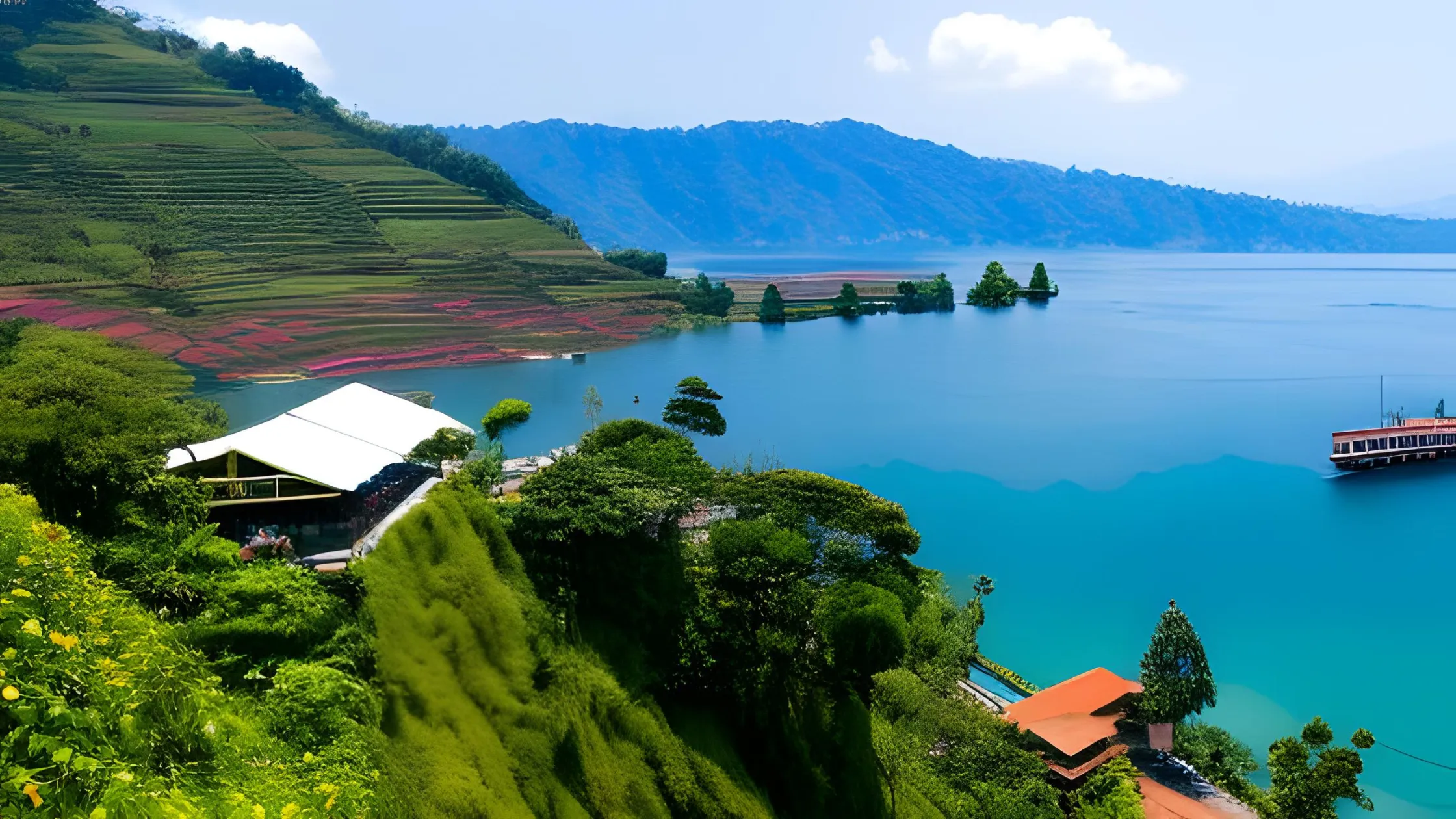 Ilustrasi Danau Toba 2