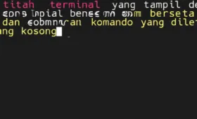 Menjelajahi Dunia Terminal Dengan Mendalam