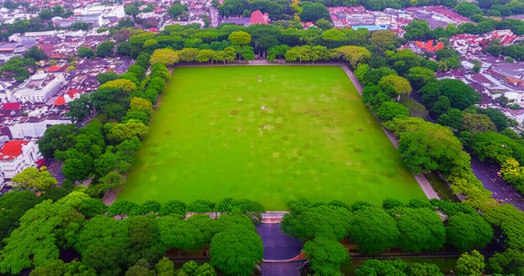 Unveiling The Heart Of Bandung The Majestic Alun Alun Kota Bandung